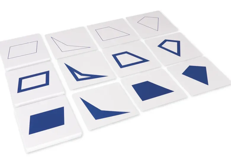 TimeTEX Geometrische Karten "Montessori Premium"