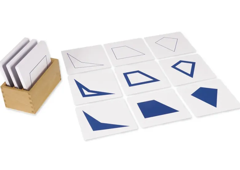 TimeTEX Geometrische Karten "Montessori Premium"