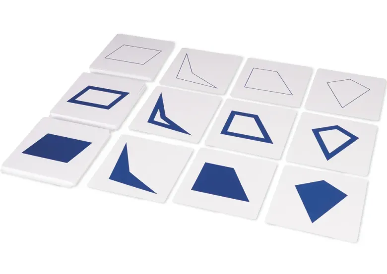 TimeTEX Geometrische Karten "Montessori Premium"