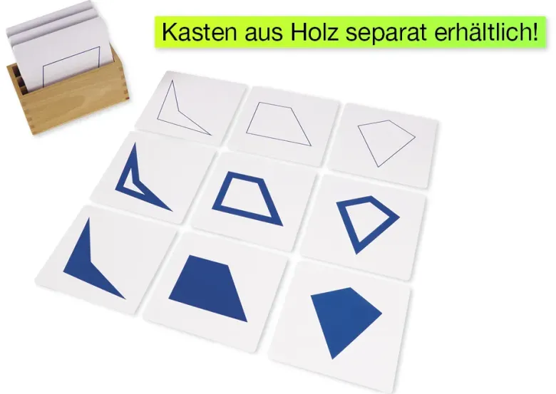 TimeTEX Geometrische Karten "Montessori Premium"