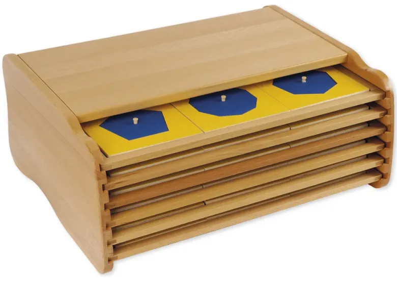 TimeTEX Geometrische Kommode "Montessori Premium"