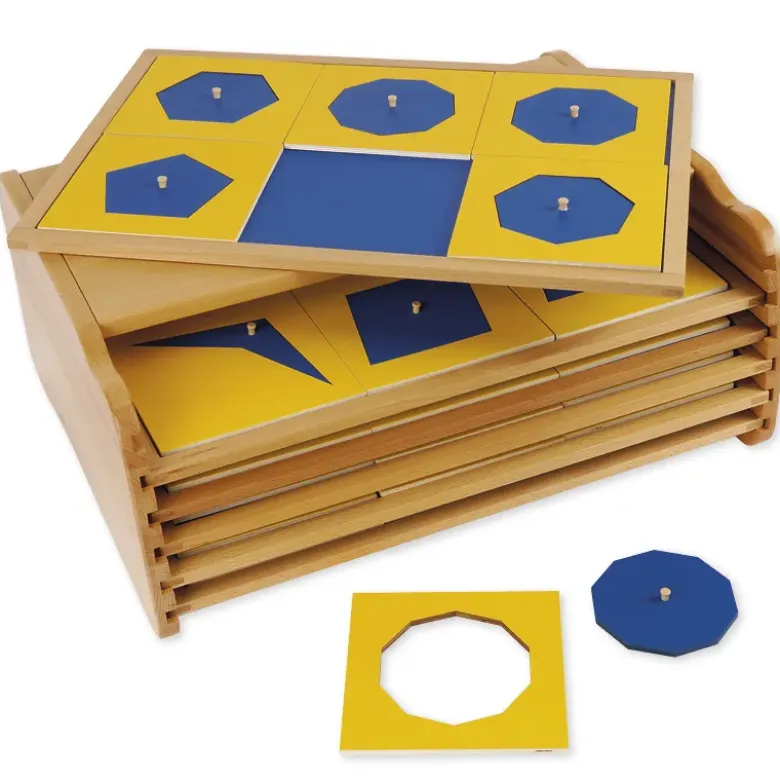 TimeTEX Geometrische Kommode "Montessori Premium"