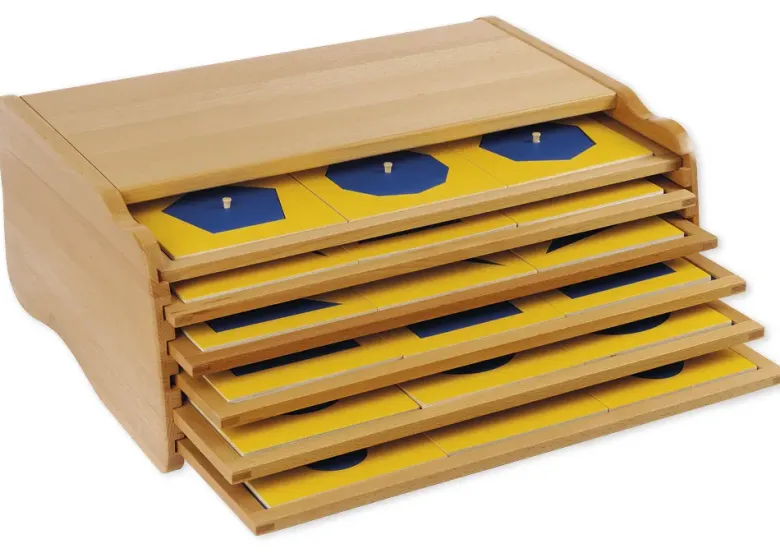 TimeTEX Geometrische Kommode "Montessori Premium"