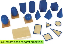 TimeTEX Geometrische Körper "Montessori Premium"