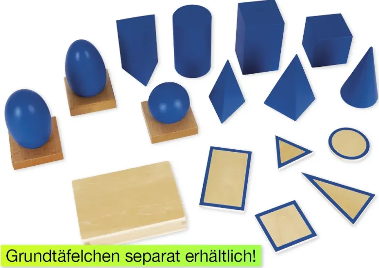TimeTEX Geometrische Körper "Montessori Premium"
