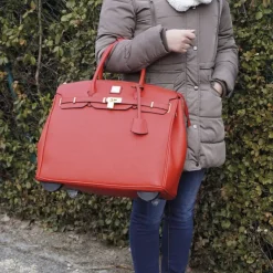 TimeTEX Handtaschen-Trolley "Bella", rot