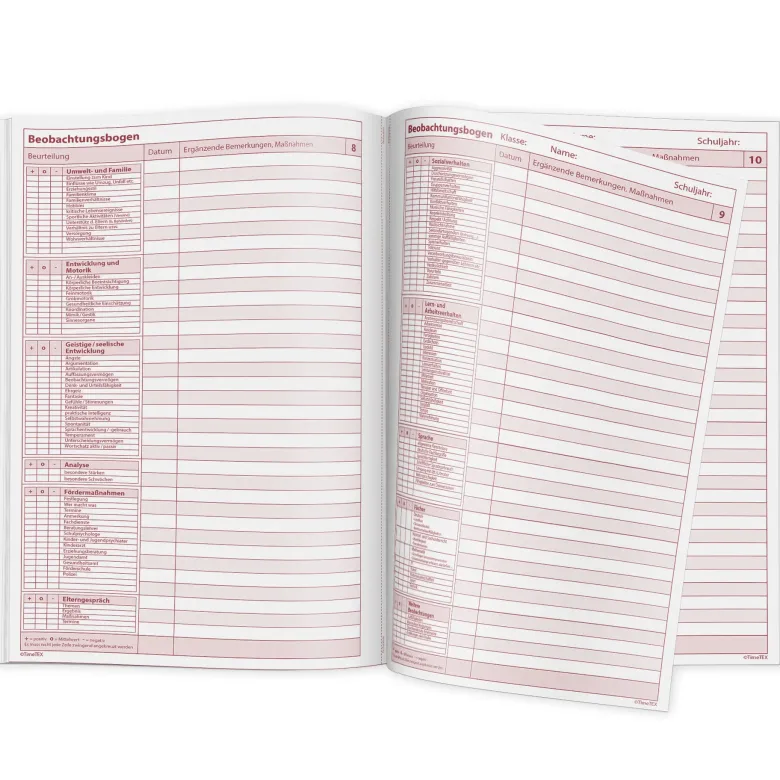 TimeTEX Heft Schüler-Inklusion, DIN A4