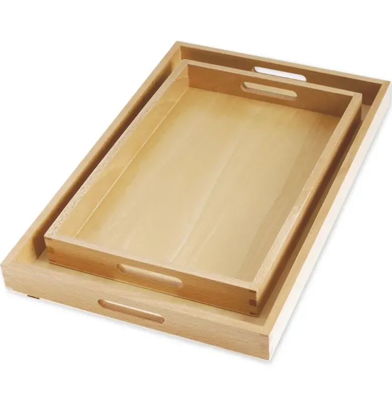 TimeTEX Holztablett, klein "Montessori Premium"