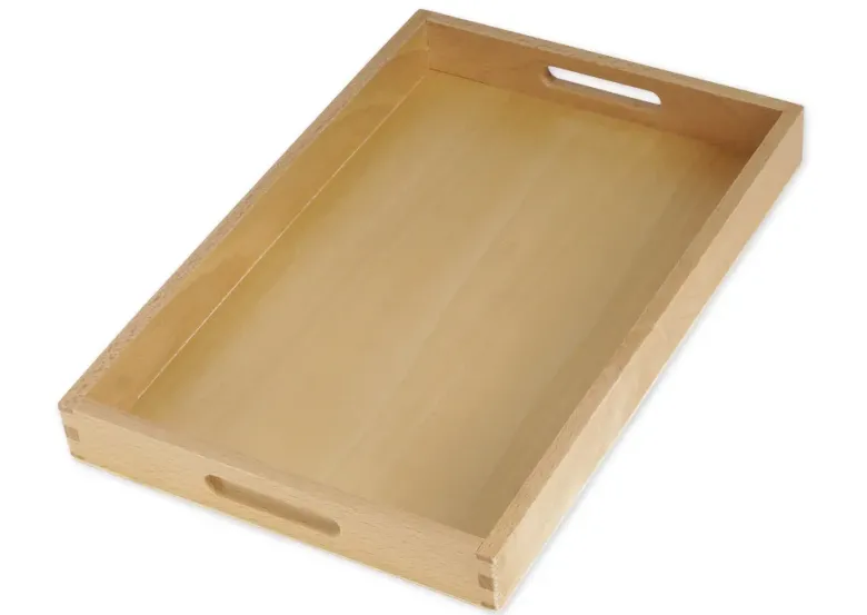 TimeTEX Holztablett, klein "Montessori Premium"