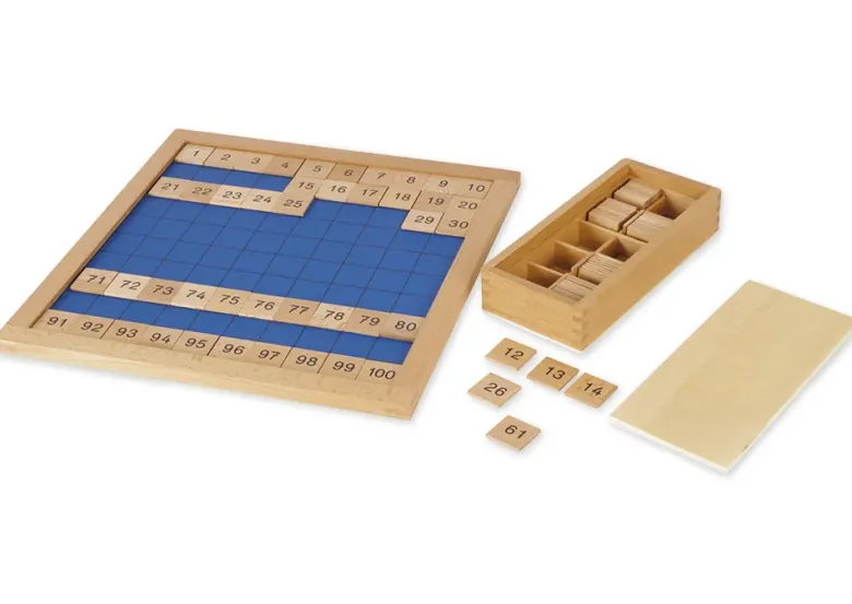 TimeTEX Hunderterbrett "Montessori Premium"