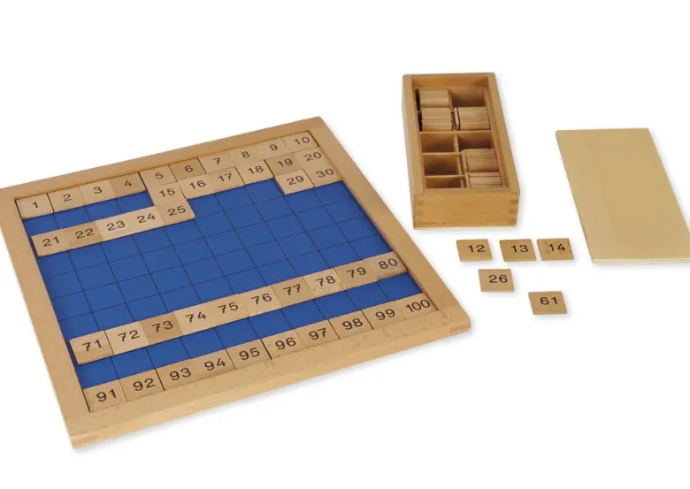 TimeTEX Hunderterbrett "Montessori Premium"