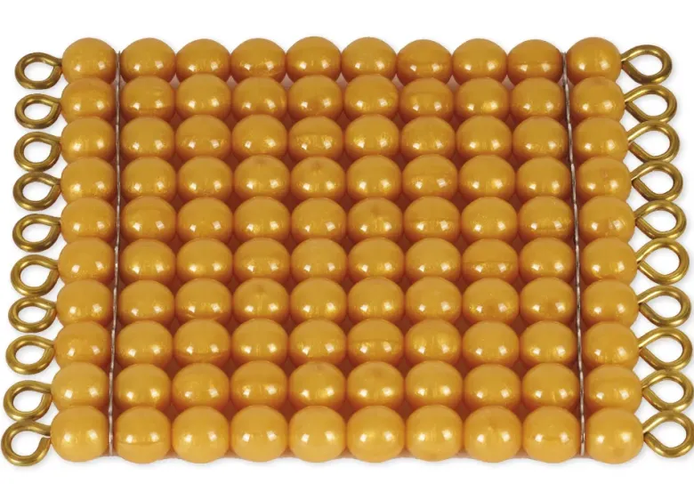 TimeTEX Hunderterquadrat, 1 Stück "Montessori Premium"