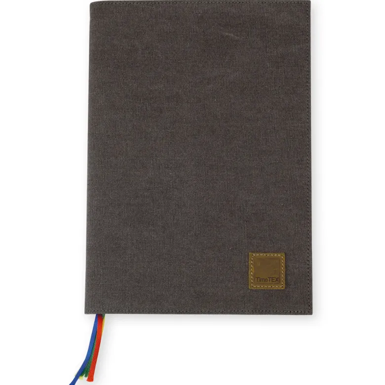 TimeTEX Kalenderhülle aus Canvas A4-Plus, mit Stiftschlaufe