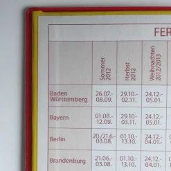 TimeTEX Kalenderhülle aus Kunststoff, A5-Plus