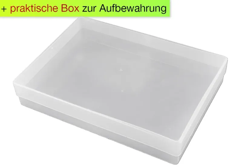 TimeTEX Karten "Geometrische Körper" aus Pappe A4, magnetisch, 57-tlg. in Box
