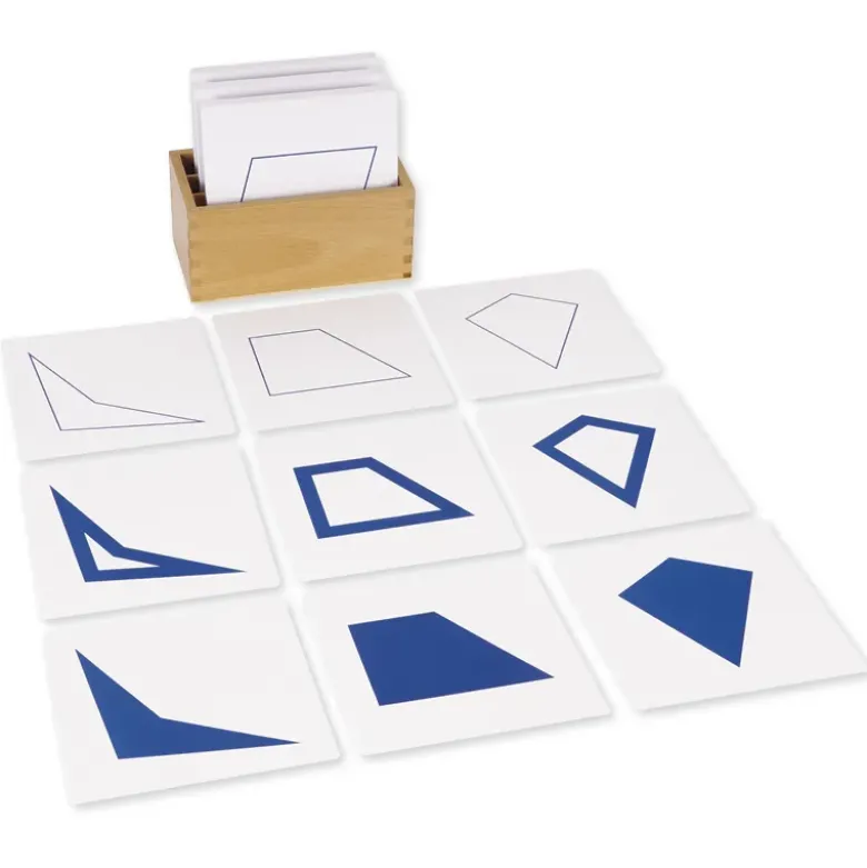 TimeTEX Kasten für geometrische Karten "Montessori Premium"
