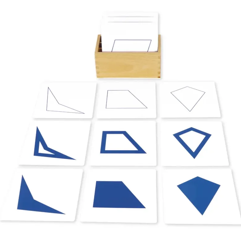 TimeTEX Kasten für geometrische Karten "Montessori Premium"