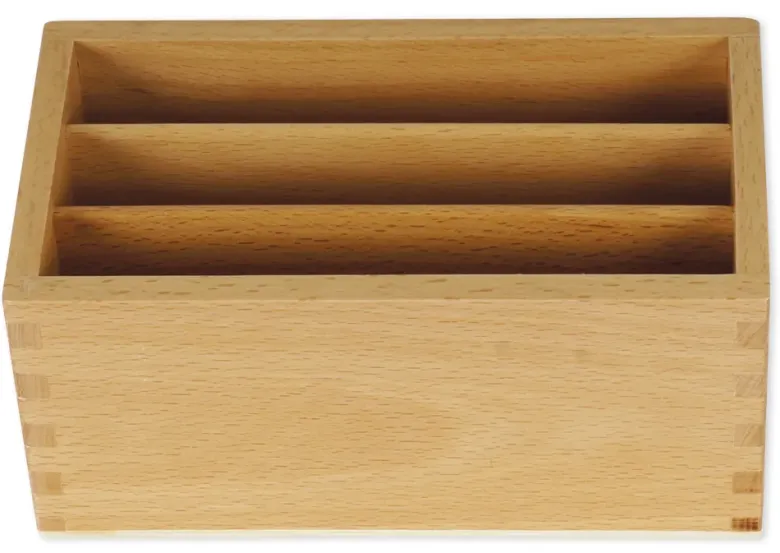 TimeTEX Kasten für geometrische Karten "Montessori Premium"
