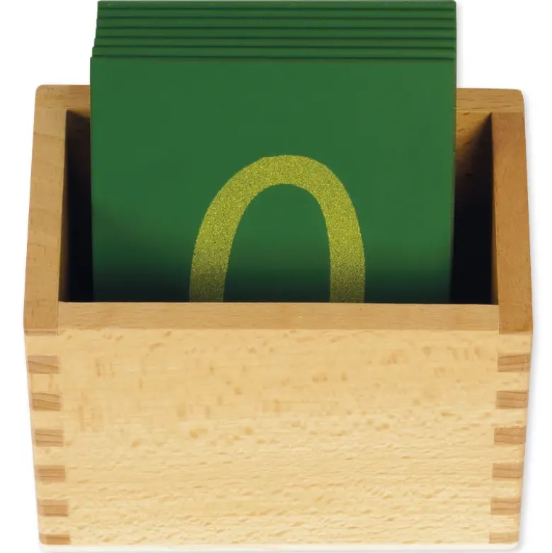 TimeTEX Kasten für Sandpapier Ziffern "Montessori Premium"