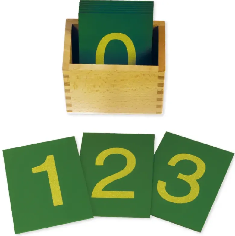 TimeTEX Kasten für Sandpapier Ziffern "Montessori Premium"