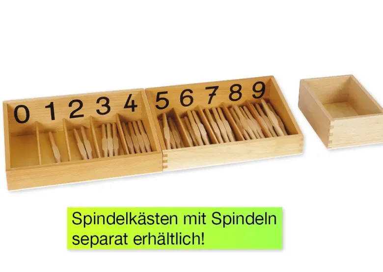 TimeTEX Kasten für Spindeln "Montessori Premium"