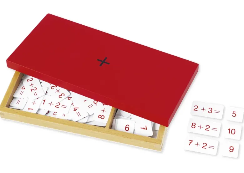 TimeTEX Kasten mit Additionsaufgaben "Montessori Premium"