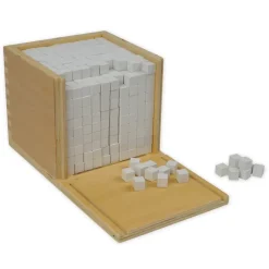 TimeTEX Kasten mit 1000 Kuben "Montessori Premium"