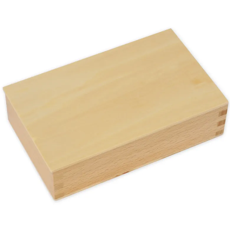 TimeTEX Kasten mit Kuben zum Rosa Turm "Montessori Premium"