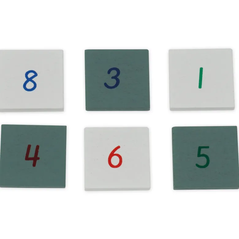 TimeTEX Kasten mit nummerierten Marken "Montessori Premium"