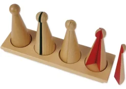 TimeTEX Kegel zum Bruchrechnen "Montessori Premium"