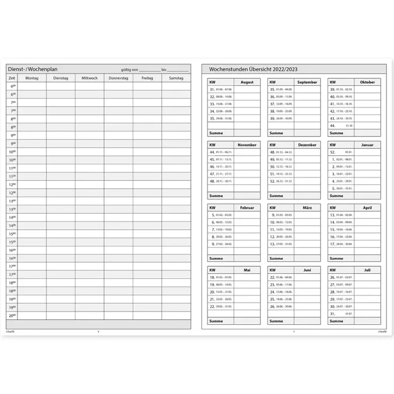 TimeTEX KiTa-System-Planer A4-Plus 2026/2027
