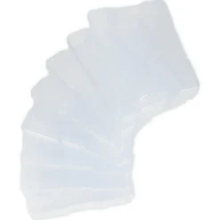 TimeTEX Klappdeckel-Boxen im Koffer, transparent, 17-tlg.