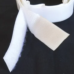 TimeTEX-Klettband selbstklebend, weiß, 1 m
