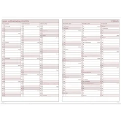 TimeTEX Kompakt-Lehrerkalender A5-Plus 2026/2027