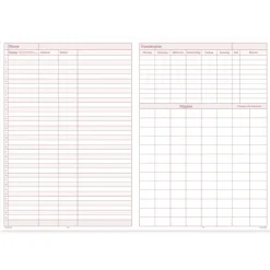 TimeTEX Kompakt-Lehrerkalender A5-Plus 2026/2027