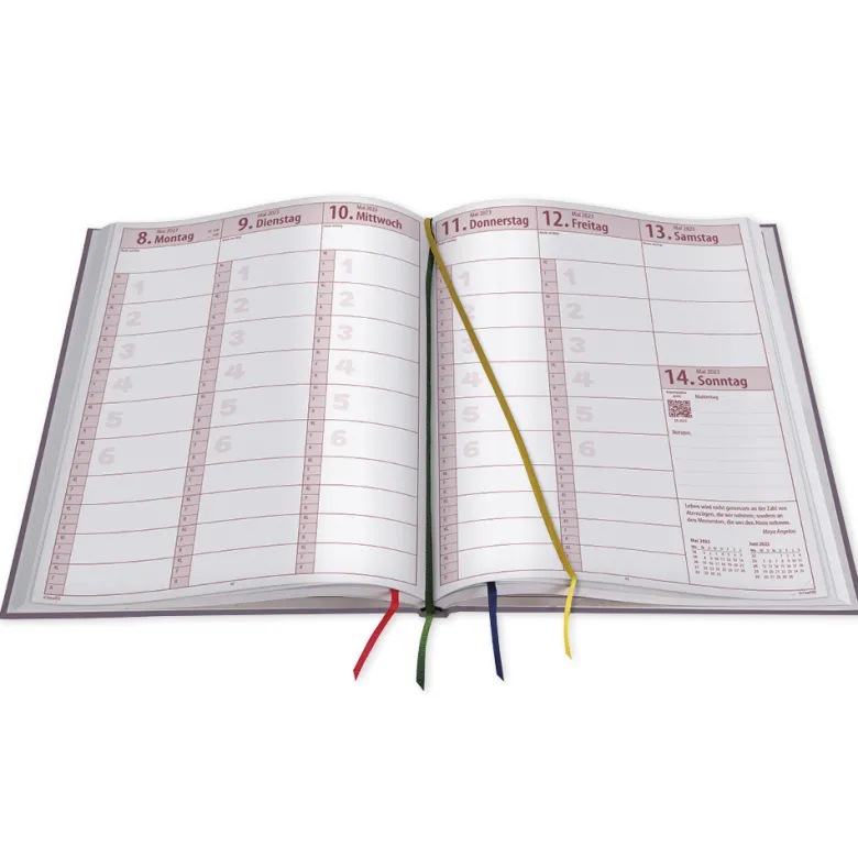 TimeTEX Kompakt-Lehrerkalender A4-Plus 2026/2027
