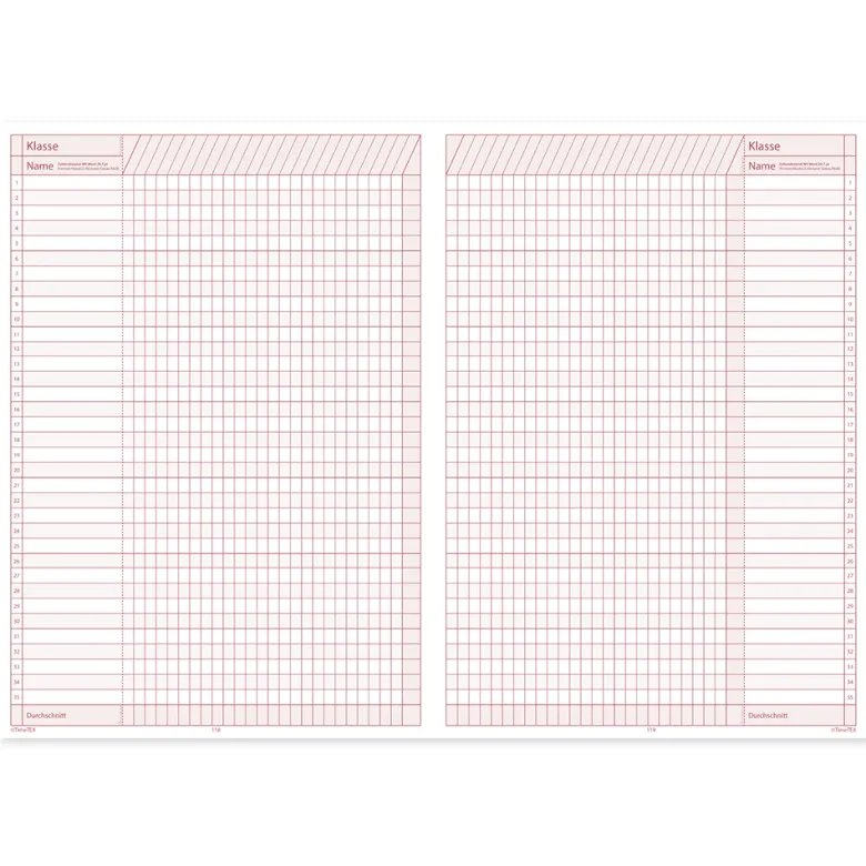 TimeTEX Kompakt-Lehrerkalender A4-Plus 2026/2027