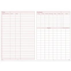 TimeTEX Kompakt-Lehrerkalender A4-Plus 2026/2027