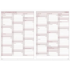 TimeTEX Kompakt-Lehrerkalender A4-Plus 2026/2027
