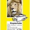 TimeTEX-Kopierfolie A4, schwarz/weiß + Farbe, Box 100 Stück
