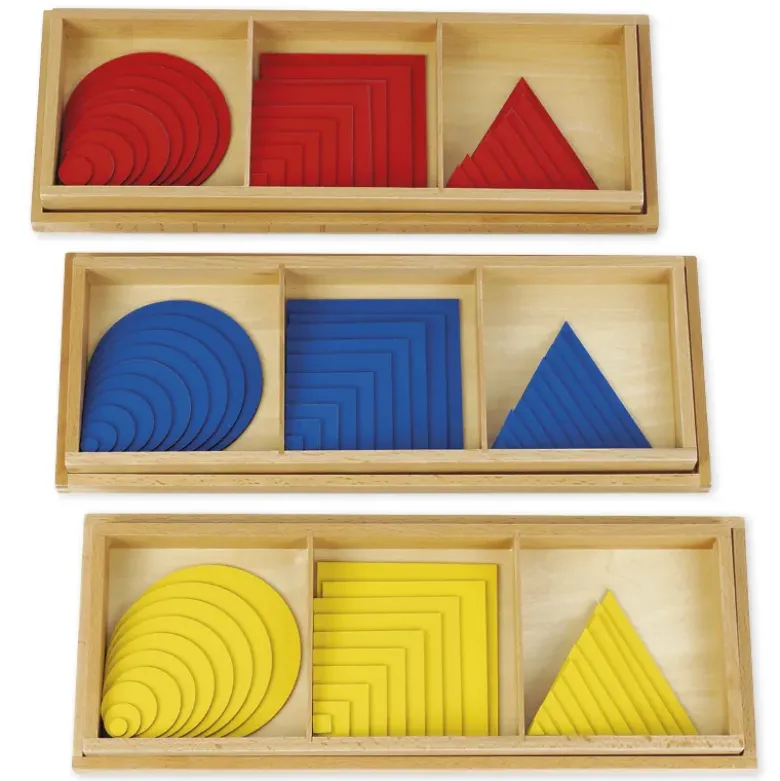 TimeTEX Kreise, Dreiecke und Quadrate "Montessori Premium"