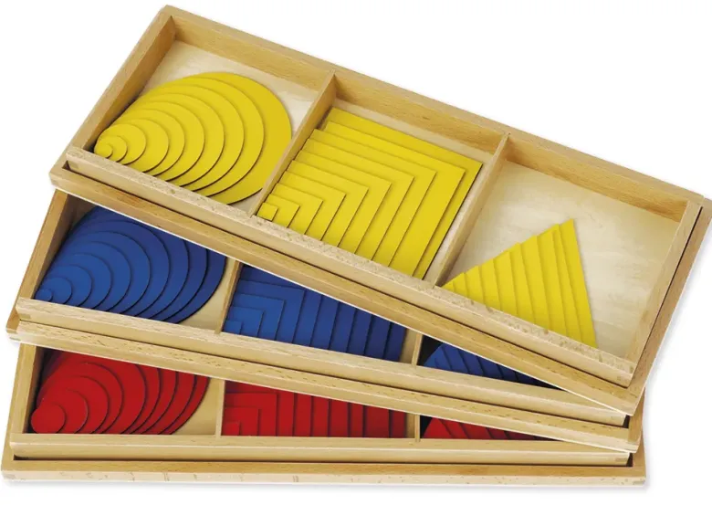 TimeTEX Kreise, Dreiecke und Quadrate "Montessori Premium"
