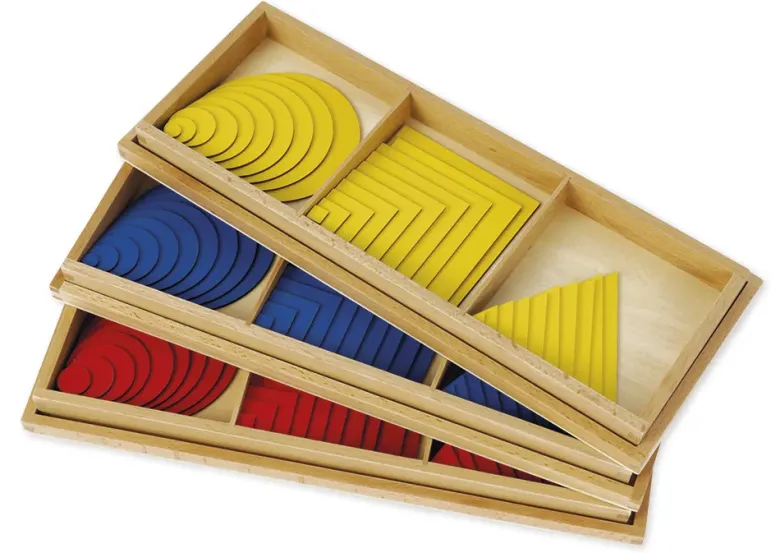 TimeTEX Kreise, Dreiecke und Quadrate "Montessori Premium"