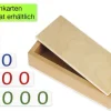 TimeTEX Kästchen für die kleinen Zahlenkarten "Montessori Premium"