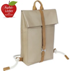 TimeTEX Lehrer-Rucksack "Sacci Pure" aus Apfelleder