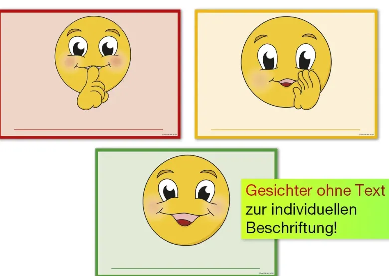 TimeTEX Magnet-Schilder "Schwätz-O-Meter" A4, doppelseitig, 3-tlg.