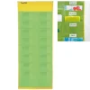 TimeTEX Materialtaschen-Station "Greenly", mit 16 Einsteck-Taschen A4, 124x50 cm