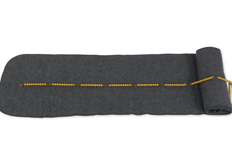 TimeTEX Matte für die Hunderterkette, 130x22,5 cm "Montessori Premium"