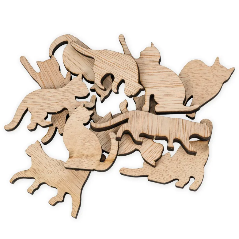 TimeTEX Mini-Geduldsspiel "Katzen-Stapel"