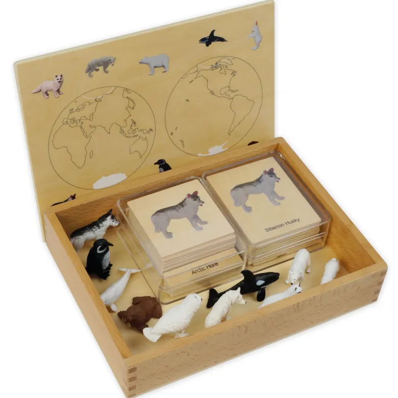 TimeTEX Mini-Polartiere-Set "Montessori Premium"